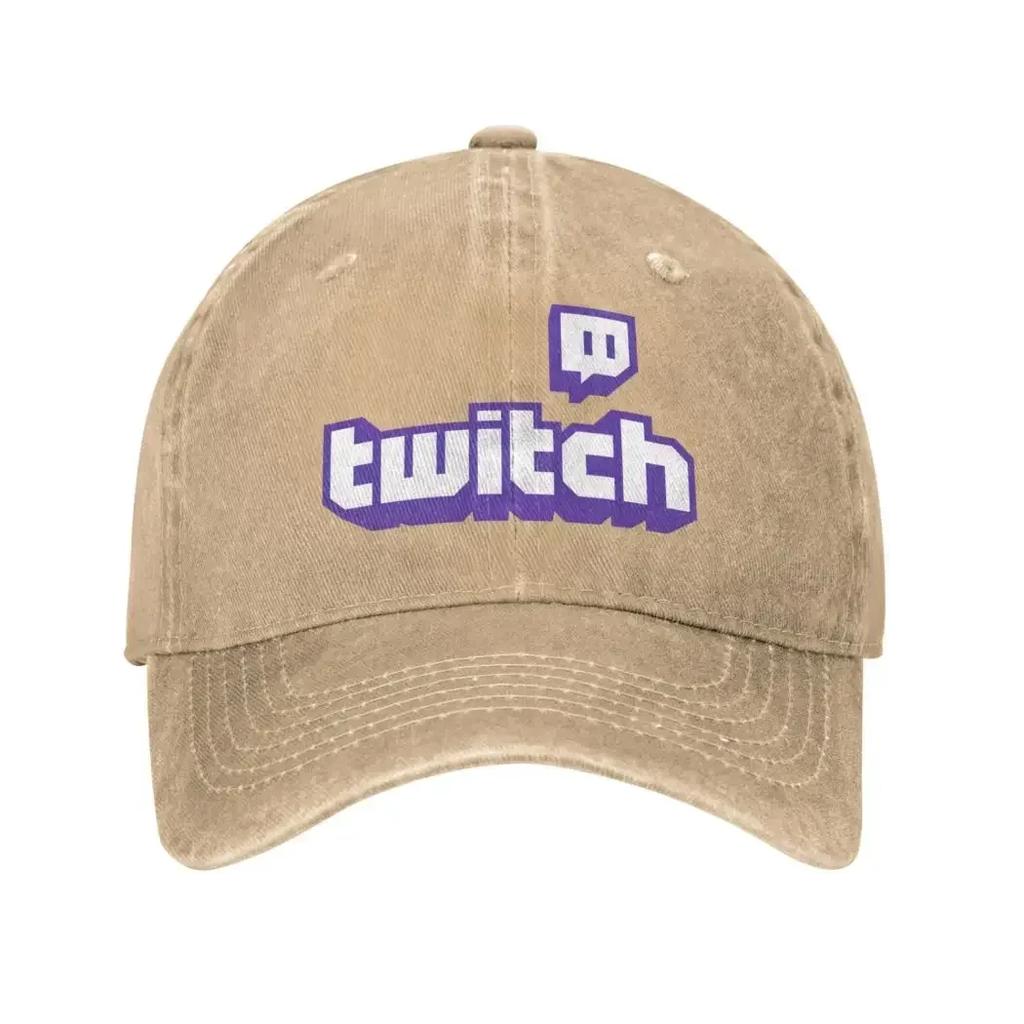 Casual Hats Hip Hop Hat Twitch Cotton Baseball Cap Custom Adjustable Trucker Hat for Unisex WoUnisex