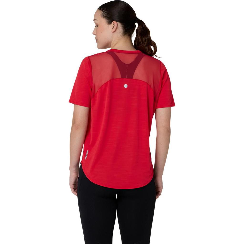 Running Wear ROAD SS TOP 2012D371 600 XL [ASICS] Women's (SPEED RED)
