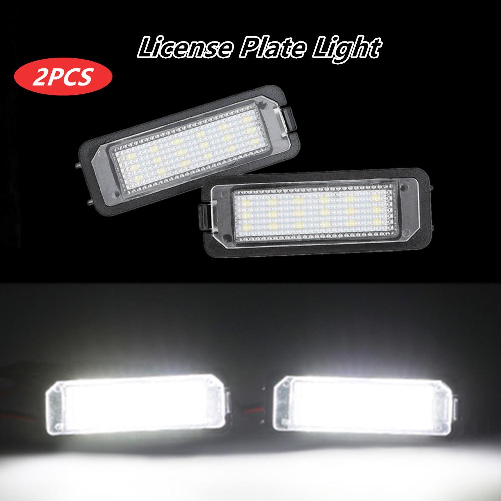 2x Car Rear LED SMD License Number Plate Light For VW GTi Golf 4 5 6 7 MK4 MK5 MK6 MK7 Passat B7 CC EOS Scirocco Beetle