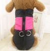 Husdjursvinterbomullsvadderade kläder med dragspänne för hundar och katter