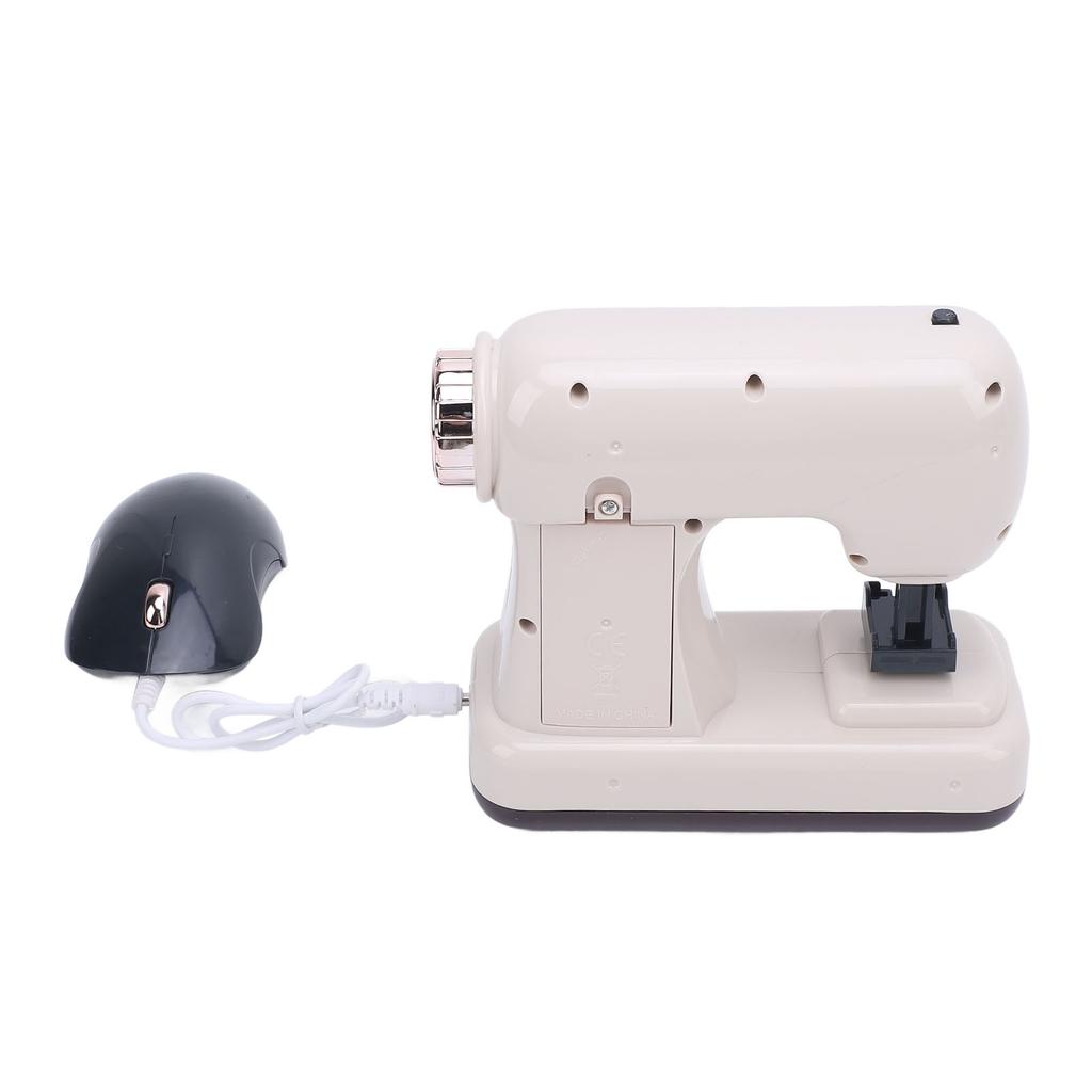 Sewing Machine Toy Set Educational Simulation Pretended Play Sewing Machine Toy for Children
