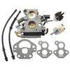 Carburetor Gasket Fuel Hose Filter Kit For Husqvarna 435 440 435E 440E Jonsared CS410 CS2240 Chainsaw