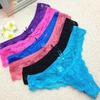 Women Lace Briefs Low-waist M-XL Solid Sexy G-String Seamless Transparent Panty Female Breathable Underwear Comfort Thong