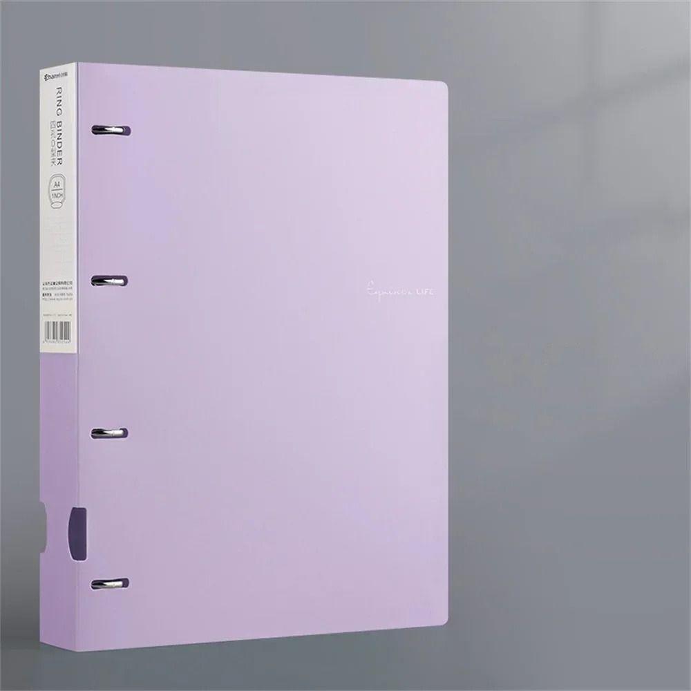 Waterproof A4 File Display Document Storage Loose-leaf Folder Binder Folders Student Children