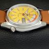 JAPAN VINTAGE REFURBISHED SEIKO 5 AUTOMATIC 6309A MENS YELLOW WATCH A441145-4 Sk-a441145