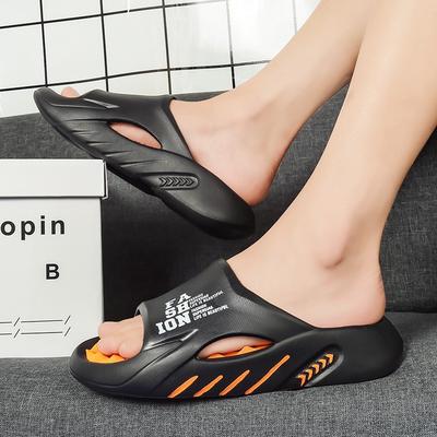 Zapatillas de Masaje de Verano para Hombre Moda Sandalias de Playa Transpirables Cómodas Zapatillas de Suela Blanda