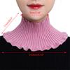 Fake Collar Detachable Turtleneck Neck Dickey Half Top Mock Sweater Collar