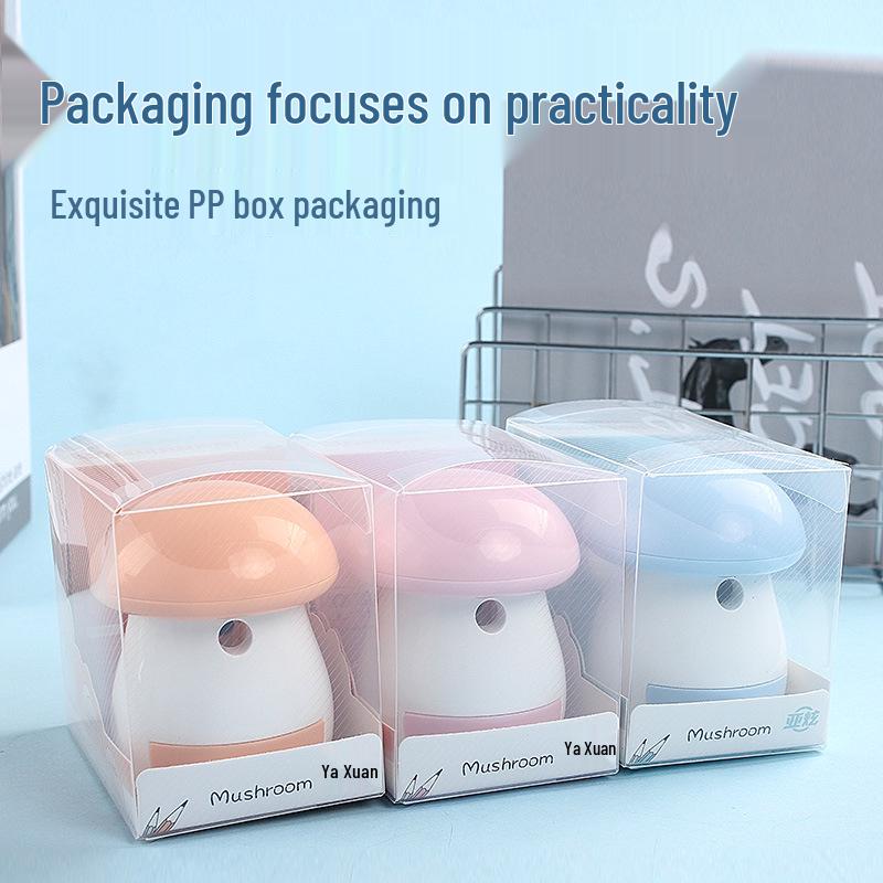 Yaxuan Automatic Little Mushroom Pencil Sharpener for Kids
