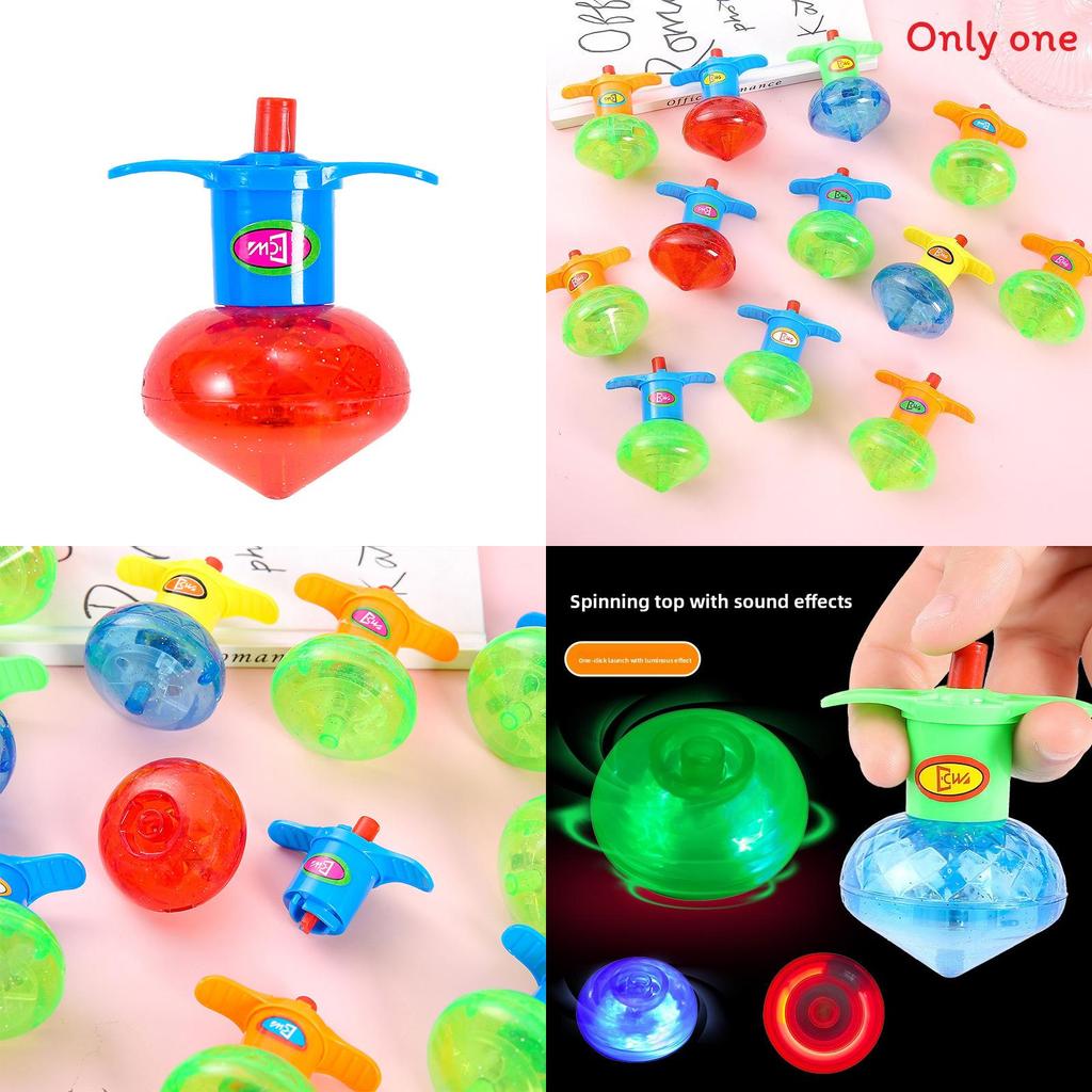 Plastic Spinning Top Toy For Kids With Colorful Ejector Features Suitable For Children And School Play