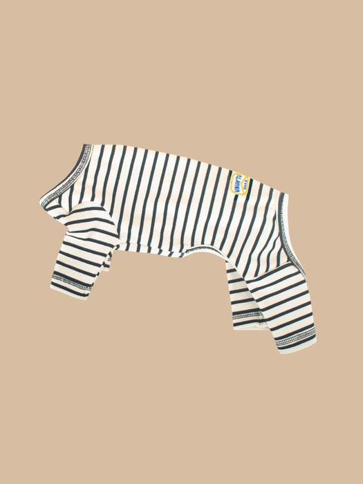 

UBUN`TU Daily Stripe All-in-One Black SM