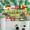 2026 World Cup Football Fan Flags and Decorations Cloth QZB2653