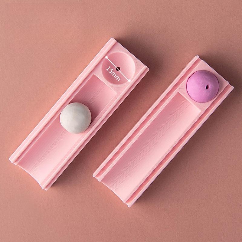 10/12/15mm Polymer Clay Ball Maker Soft Ceramic Bead Rolling Ball Mould Earrings Necklaces Jewelry Making Handmade Clay Tools