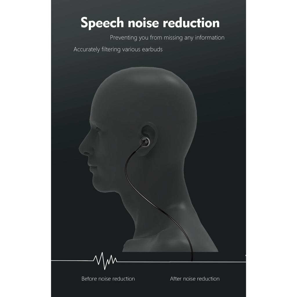 Lavalier Business Bluetooth 5.2 Headphone Call/Music 20H Noice Cancelling Wireless Earphone Vibrate Remind Headset Sport Earbuds