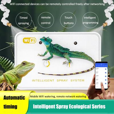 Wifi Rainforest Reptile Intelligent Fogger Spray System Terrariums Humidifier Electronic Timer Automatic Mist Sprinkler Kit