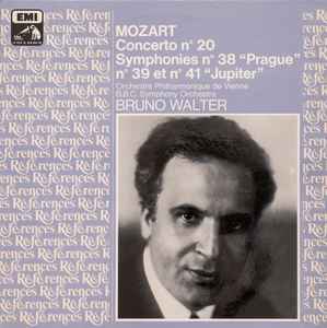 

LP Record BRUNO WALTER, WIENER PHILHARMONIKER - Mozart: Piano Concerto No 20, Symph 1435363MA EMI 1981 France Classical Used