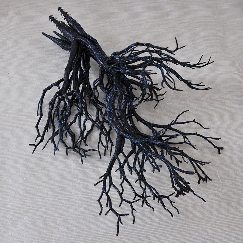 1PC 35cm Plastic Material Handmade Material Mori DIY Simulation Dry Small Branch Antlers Coral Headdress Accessories