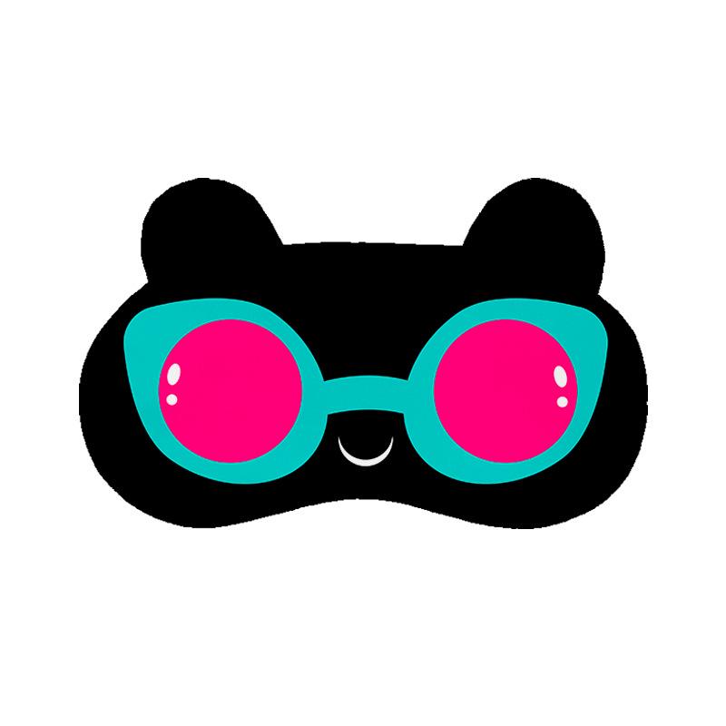 Maschera per Occhi Carina a Cartone Animato per Bambini con Impacco Caldo/Freddo – Maschera per Dormire Oscurante con Opzione Ghiaccio e Logo Personalizzabile Disponibile