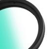 Junestar 40.5mm Gradient Filter Multilayer Coating Waterproof Gradual Colour Lens Filter for   Camera