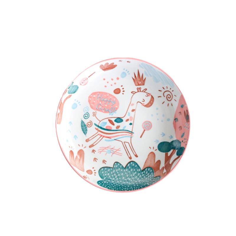 Cute Japanese Cartoon Ceramic Dinner Plate Set