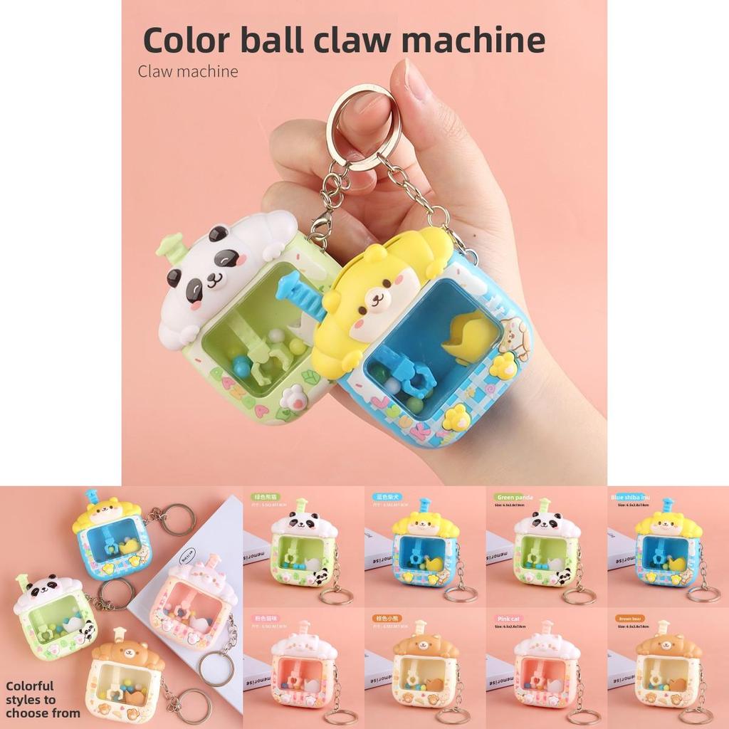Kids Cuter Panda Cat Toy Keychain For Kids With Plastic Construction For Children And Teens