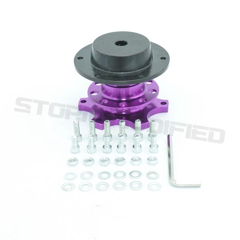 SuTong 2018 New Golden Steering Wheel Snap Off Quick Release Hub Adapter Boss Kit Universal