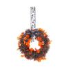Halloween Skeleton Wreath Decoration Mesh Rose