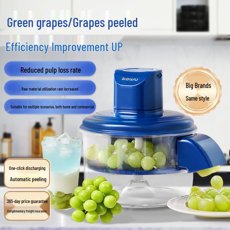 Vollautomatischer elektrischer Schäler für Tomaten, Weintrauben und Knoblauch