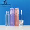 5ml Transparent Square Lip Gloss Tube - Empty Cosmetic Packaging for Lip Glaze or Concealer