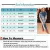 Fashion Women High Waist Hole Tassel Button Zipper Pocket Denim Jeans Sexy Pants