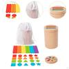 Color Shape Sorter Toy Early Learning Geometric Cognition Educational Recognition for