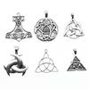 5pcs Antique Silver Color Triquetra Symbol Charms Pendant For Jewelry Making Charms Triquetra Signjewelry Findings DIY