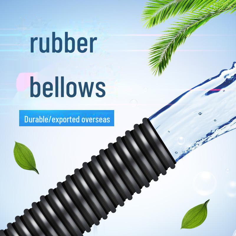 Σωλήνας φίλτρου ενυδρείου: Σωλήνας από κυματοειδές καουτσούκ μικρής διαμέτρου για αντλίες και δεξαμενές ψαριών