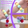4Pcs/Set Magnetic Sensory Ball Fidget Toy Stress Relief Textured Ball Quiet Home Office Work Decompression Gadgets Stocking Suffers