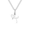 St. Delan Versatile 26-Letter Stainless Steel DIY Necklace Pendant
