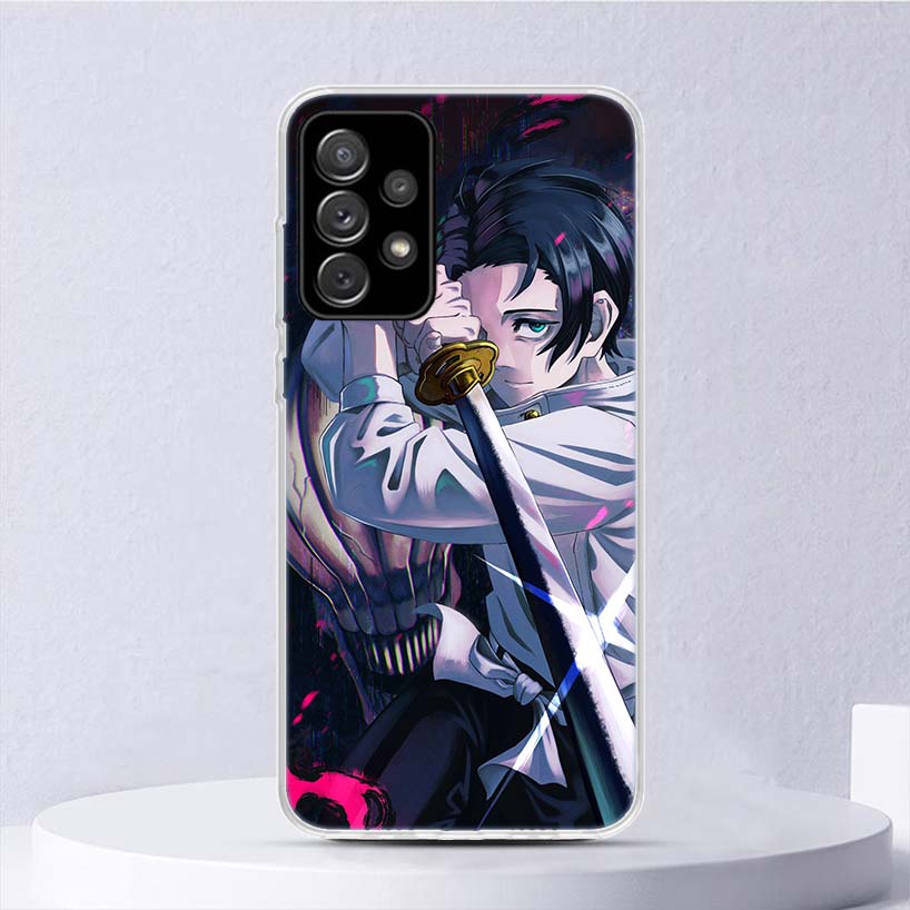 Kaisen J-Jujutsu Yuta Okkotsu Soft Case For Samsung Galaxy A52 A42 A32 A22 A12 A02S Phone Cover A50 A51 A70 A71 A41 A31 A21S A40