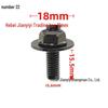 Car Body & Trunk Screw Set with Washers - M4, M5, M6