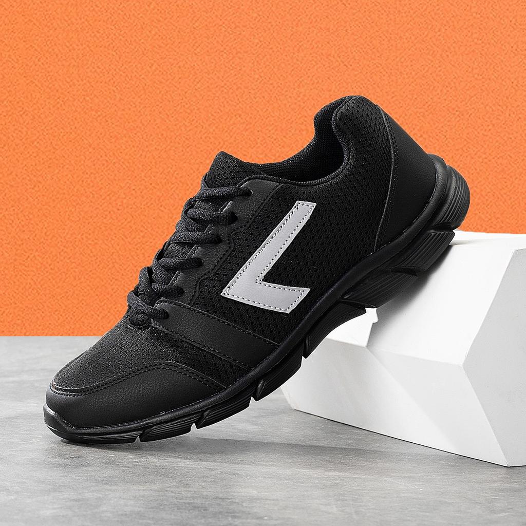 Men Running Shoes Comfortable Sport Shoes Male Trend Lightweight Casual Shoe For Men Sneakers Breathable Zapatillas Black