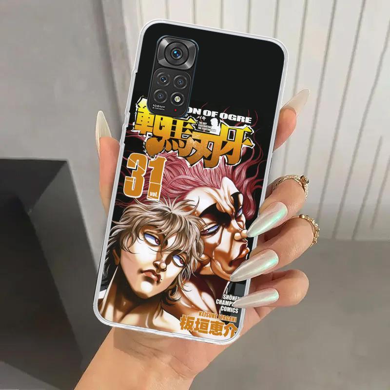 Baki the Grappler Original Anime Phone Case for Xiaomi Redmi Note 15 14 14S 13 12S 12 Pro 11S 11 Plus 11T 11E 10S Soft Funda Pri