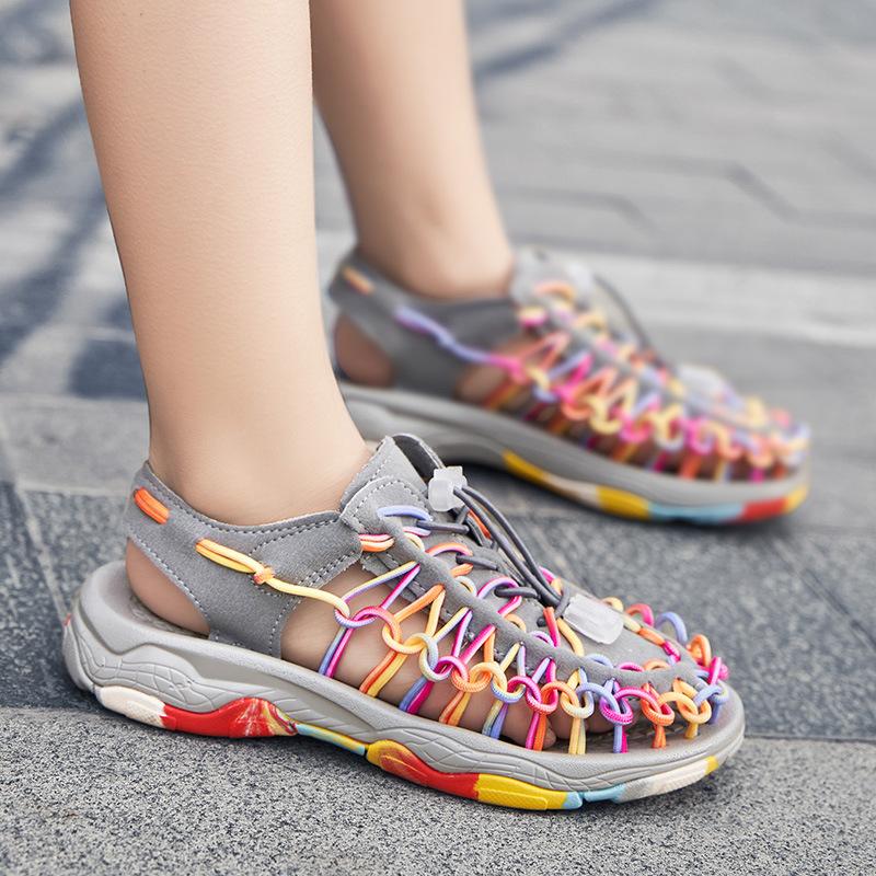 New sandals woven children's sandals middle children's sandals men's sandals older children's sandals beach shoes Roman sandals