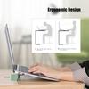 Oatsbasf Mini Laptop Stand For MacBook Air Pro Portable Cooling Pad Invisible Desktop Holder Foldable Anti Slip Notebook Stand