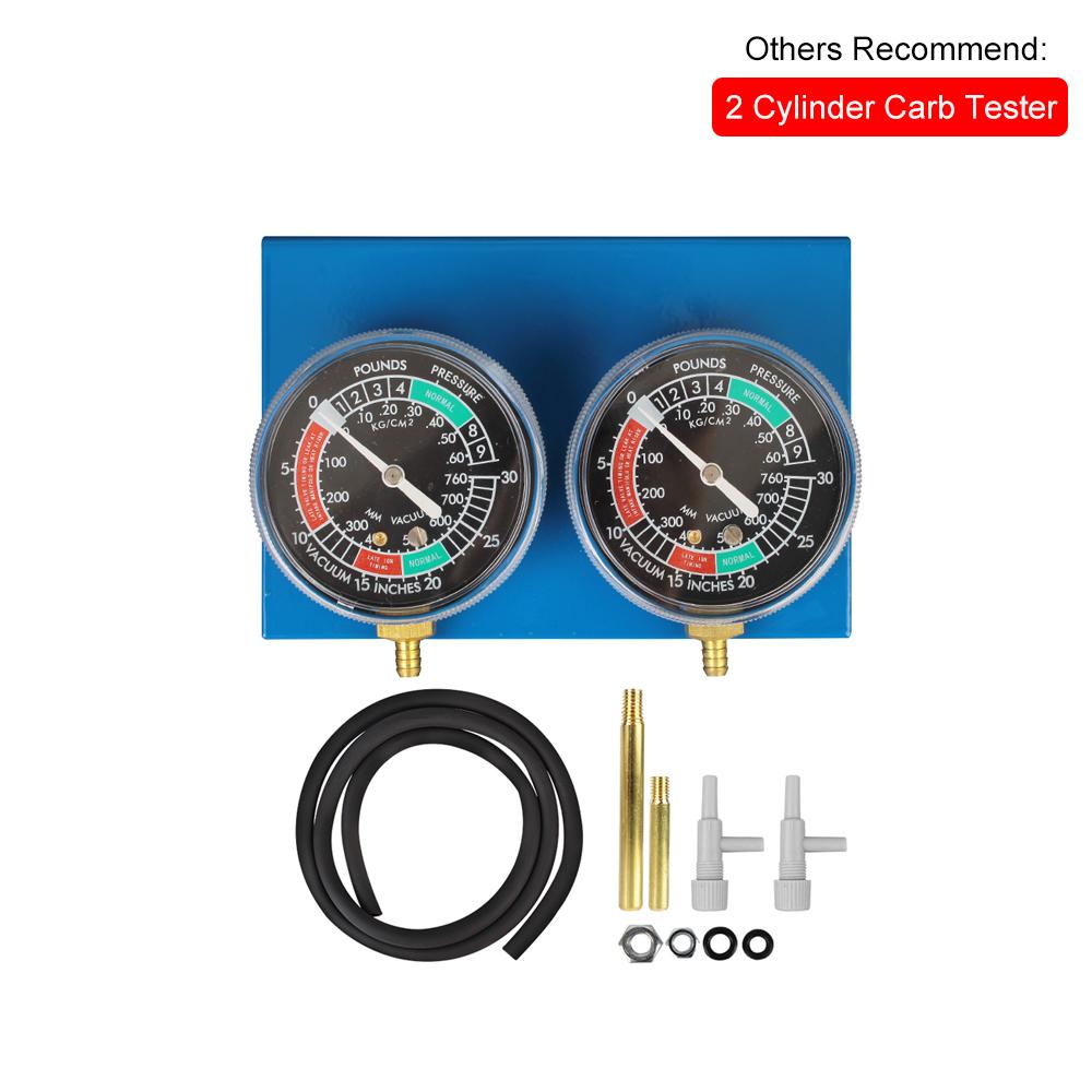 Motorradtester Vergaser-Synchronisiersatz für 2/4-Zylinder-Zündungsausgleichsprüfmessgeräte Set Motorrad-Diagnosewerkzeuge