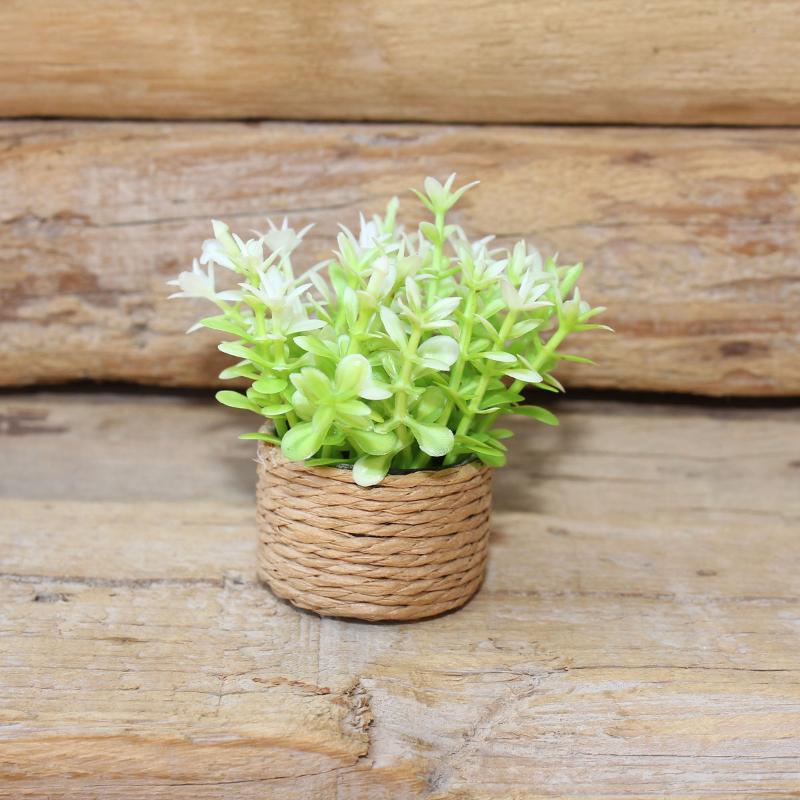 1Pcs Home Garden Furniture Decor Toy 1:12 Dollhouse Miniature Simulated Tree Potted Green Potted Plants Doll House Accessories