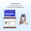 BOE 7.4-inch Dual-Sided E-Ink Electronic Desk Card (CN version)