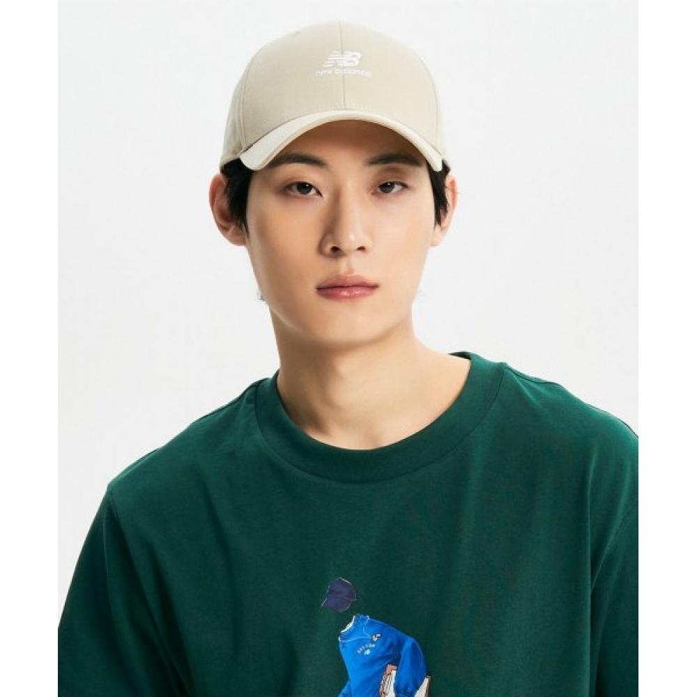 

Новая бейсболка BAlAnce Nbgdess101 A 67 Stacked Ball CapA бежевого цвета