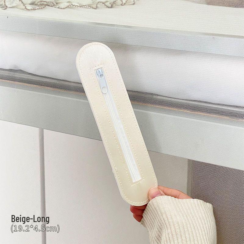 Самоклеящаяся москитная сетка с молнией для порта зарядки