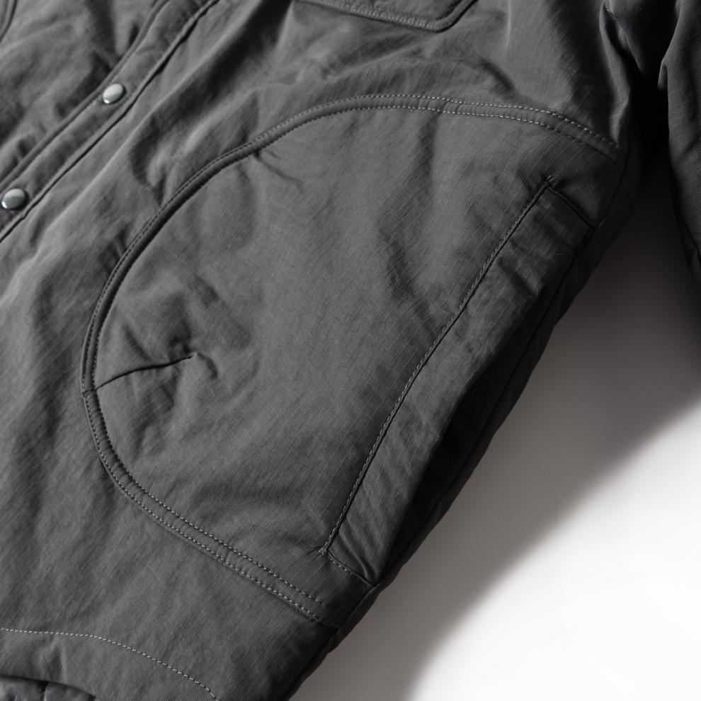 Men's Autumn/Winter Windproof Quilted Cotton Jacket - Water-Repellent, Warm, Casual, Loose Fit