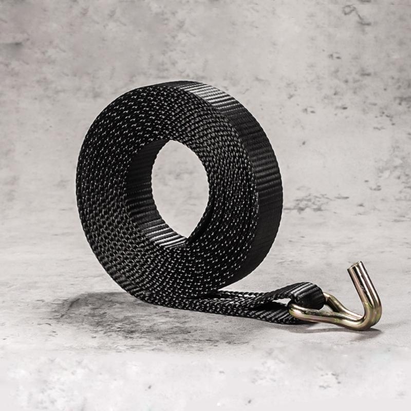 Double Hook Truck Cargo Straps Portable Sturdy Bungees Tie Downs Convenient for Safe Transport and Storage Solution