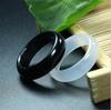 Chalcedony Green Jade Agate Thumb Ring - Unisex Couple Style