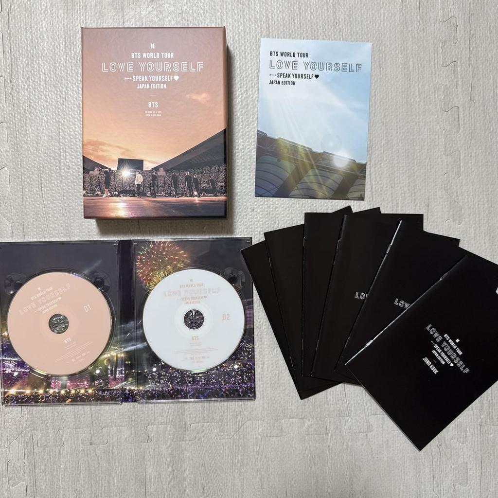 [USED] BTS Bangtan Boys DVD LOVE YOURSELF First Press Limited Edition 2-Disc Set