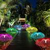 Waterproof Outdoor Solar Light 1/2/3/5 Layer Jellyfish Lawn Light  Yard/Pathway Decor